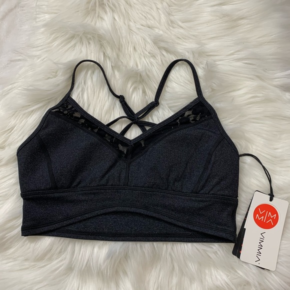 Vimmia Om Lace-Insert Sport Bra. - Picture 2 of 7